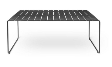 Mater Ocean Table Outdoor Tisch Schwarz